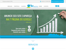 Tablet Screenshot of brdominio.com.br